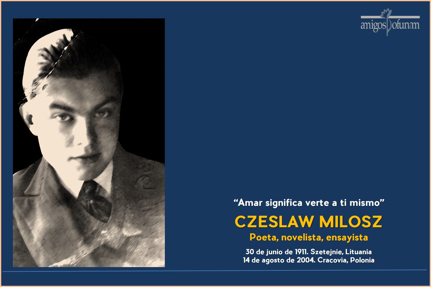 De los primeros poemas de Ceszlaw Milosz